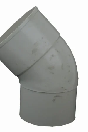 Voordeelprijs Wav hwa bocht 80 45gr wit