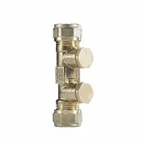 Watts keerklep, 1/2", PN10, 10bar, messing, membraanterugslagklep, beveiligingsklasse EA Beperkte Voorraad