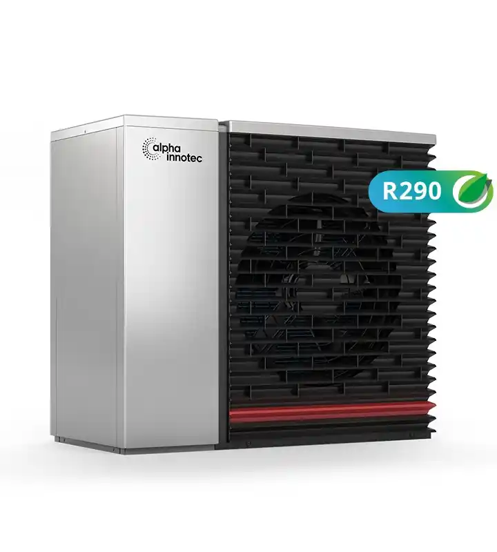 Premium Alpha Innotec warmtepomp Hybrox 16, lucht/water, buitenopstelling, 13kW, monoblock, R290