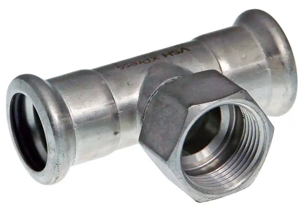 XPress 304 T-stuk binnendraad FFF 54xRp3/4"x54 Finale Uitverkoop