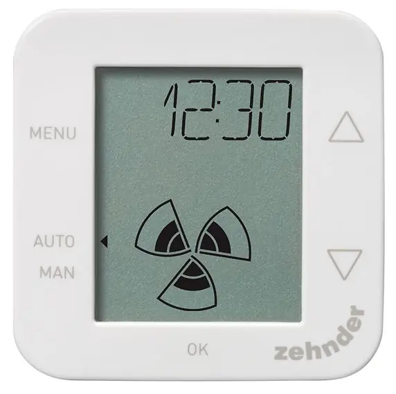 Gratis Retour Zehnder ComfoSense 55 bedieningspaneel inbouw 11,99-12V DC IP44 655010200