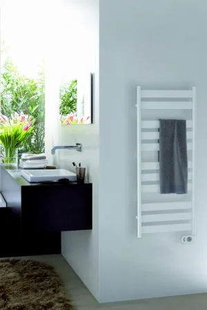 Zehnder Zeta Electrische Badkamerradiator 600x1600 wit, 750 watt Exclusieve Aanbieding