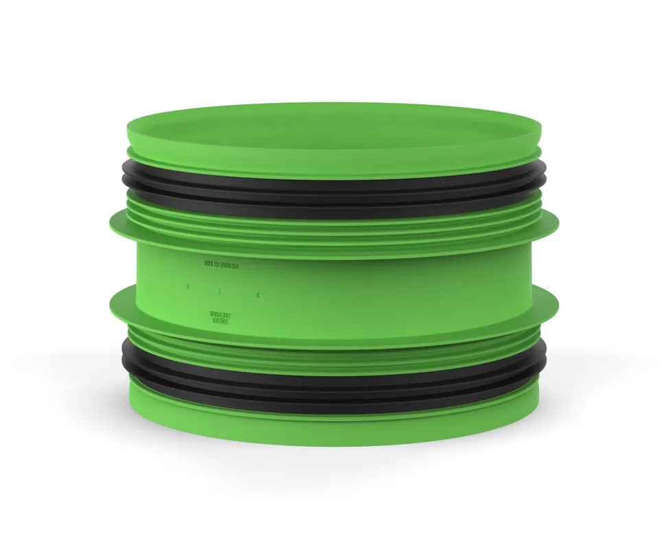 Duco aansluitstuk met rubber D180-D180 M/M Flitsaanbieding