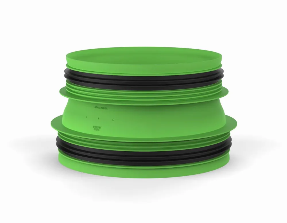 Duco aansluitstuk met rubber D200-D180 M/M Flitsaanbieding