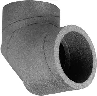 Ubbink Aerfoam geisoleerd HR-WTW 150 B0CHT 90° 0188273 Beperkte Voorraad