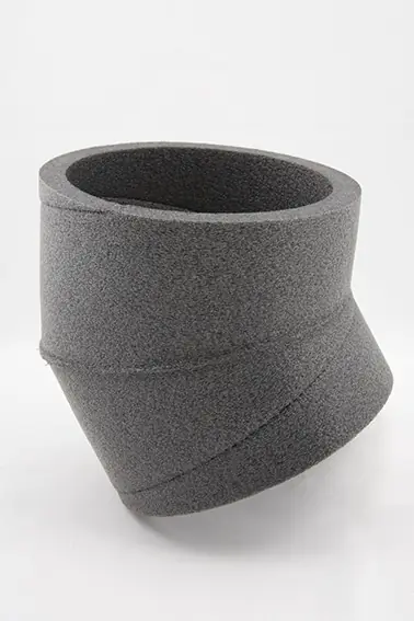 Populair Ubbink Aerfoam geisoleerd HR-WTW 180 mm bocht 15 gr 0188280