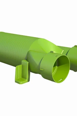 Flitsaanbieding Ubbink Air Excellent AE34c ventieladapter 180° 125 met 1 afdekkap 0188399