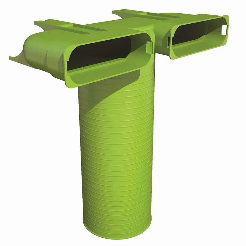 Ubbink Air Excellent AE45sc ventieladapter 90° 125 met 1 afdekkap 0188561 Shop Nu
