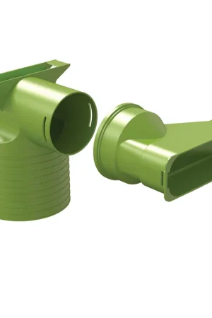Goedkoop Ubbink Air Excellent AE45SC Ventieladapter 90° 125mm 0188187