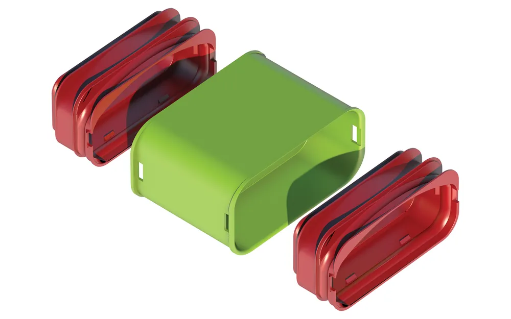 Ubbink Air Excellent AE55sc koppelstuk set 0188575 Gereduceerde Prijs