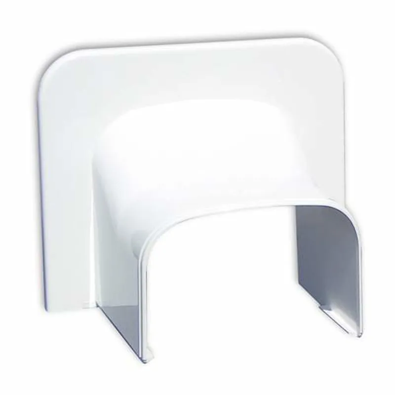 Betaalbaar Tecnosystemi Optima, eindkap, 75x56, wit