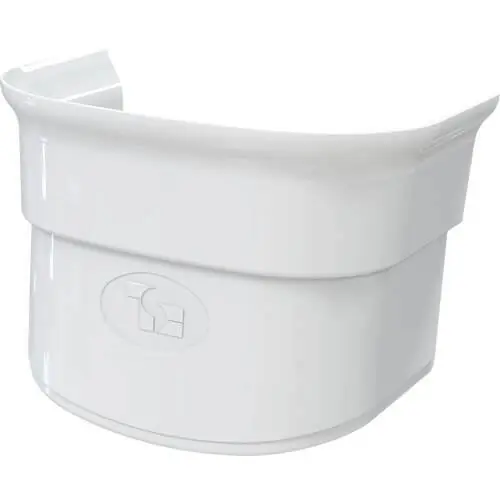 Tecnosystemi Optima, overgangsmanchet, 75x56, wit Speciale Aanbieding
