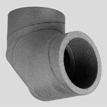 Weekendaanbieding Ubbink Aerfoam geïsoleerd HR-WTW diameter 160 bocht 90 0188225