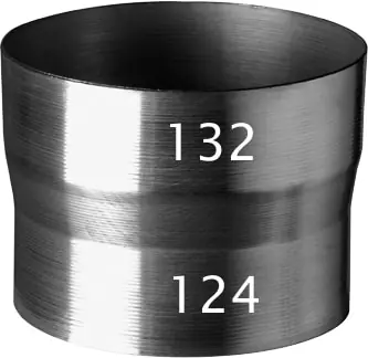 Bestel Nu Ubbink Verloopstuk Ø124-132 mm aluminium 0147062