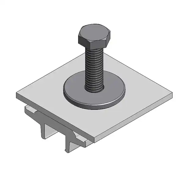 Van der Valk - Alu klem optimizer/micro - Side++ en trapezium profiel Lage Prijs