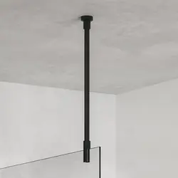 Sealskin plafondsteun 80cm (universeel) Mat zwart Direct Verzonden
