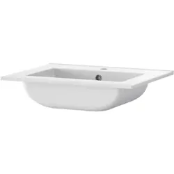 Tiger T-Line Quadro inbouwwastafel 61cm Mat wit Fabrieksprijs