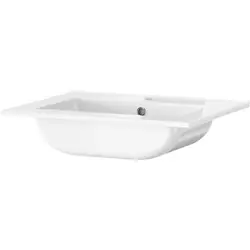 Tiger T-Line Quadro inbouwwastafel 61cm Glanzend wit Superprijs