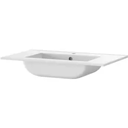 Tiger T-Line Quadro inbouwwastafel 81cm Mat wit Koop Vandaag