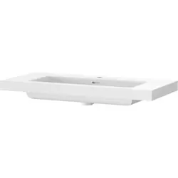 Flitsaanbieding Tiger T-Line Quadro opbouwwastafel 100cm Mat wit