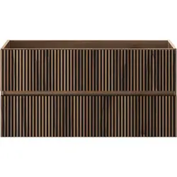 Goedkoop Tiger Voya wastafelonderkast 100cm Walnoot
