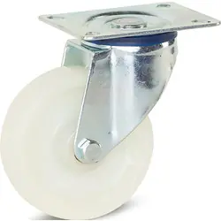Zwenkwiel nylon 100mm - 200kg draagvermogen Express Levering