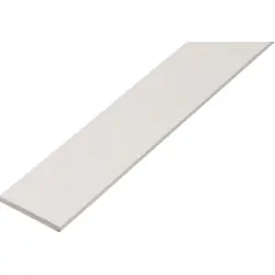 Uitverkoop Alberts Platte stang PVC 30x3mm
