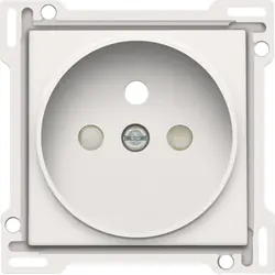 Koop Online Niko centraalplaat met aarde 21mm Wit