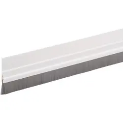 Fix-o-moll tochtstrip deur premium zelfklevend borstel 1m wit Koopje