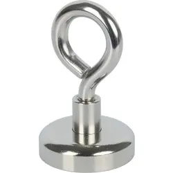 Gecertificeerd Fix-o-moll magneet schijf Neodym oog 25x42mm