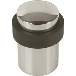 Deurstopper zelfklevend gesatineerd RVS Ø27/33x46mm Betaalbaar