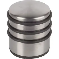 Nieuw Deurstopper RVS Ø73x85mm 1,1kg
