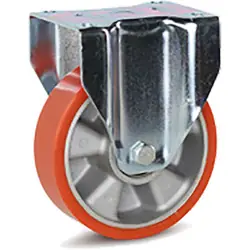 Must-Have PU zwaarlast bokwiel 160mm - 700kg draagvermogen