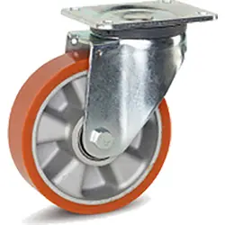 PU zwaarlast zwenkwiel 160mm - 700kg draagvermogen Superprijs