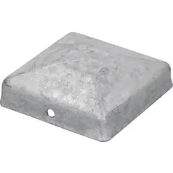 Alleen Vandaag Paalkap 91x91mm verzinkt vlak