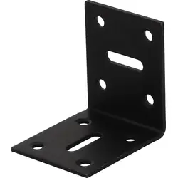 Magnodur versterkingshoek sleufgat zwart 50x50x40mm Finale Uitverkoop