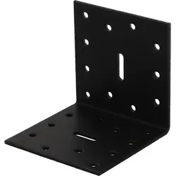 Magnodur versterkingshoek sleufgat zwart 80x80x80mm Hoge Kwaliteit