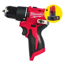 Milwaukee M12 BLPDRC-0 accu compact klopboormachine (body) 12V Li-ion Exclusieve Aanbieding