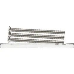 AXA krukstift RVS + bouten M6x80mm* Snelle Levering