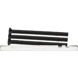 AXA krukstift RVS + bouten M6x90mm zwart* Actieprijs