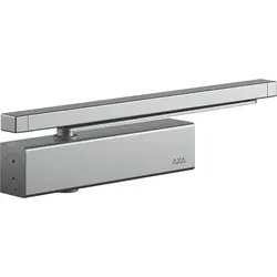 AXA deurdranger met glijarm en afdekplaat Max. 1400mm - 120kg grijs Tijdelijk Beschikbaar