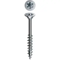Spax universele schroeven platkop deeldraad 4x60mm TX20 Premium