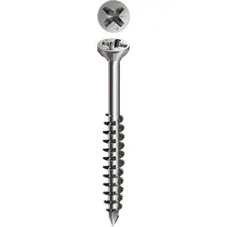 Tijdelijk Beschikbaar Spax glaslatschroeven deeldraad 3,5x40mm PZ2 RVS