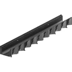 ACO Hexaline roostergoot Zonder rooster 1000mm Express Levering