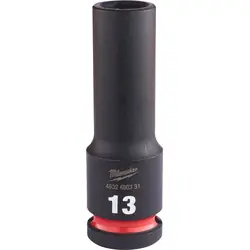 Milwaukee slagdop Shockwave 1/2 lang 13mm Alleen Vandaag