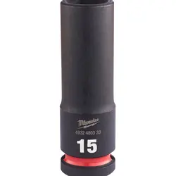Milwaukee slagdop Shockwave 1/2 lang 15mm Actieprijs