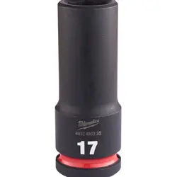 Milwaukee slagdop Shockwave 1/2 lang 17mm Merkproduct