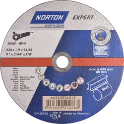 Favoriet Norton Expert doorslijpschijf staal/inox 230x1,9x22,23mm