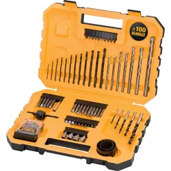 DeWALT boor- en schroefbitset DT71566-QZ 100-delig Korting