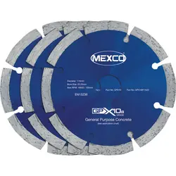 Favoriet Mexco diamantschijven universeel 115x22,2mm